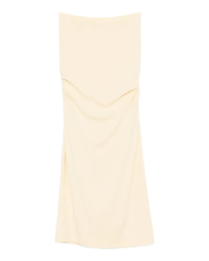 Totême draped jersey maxi skirt - Gelb Gelb