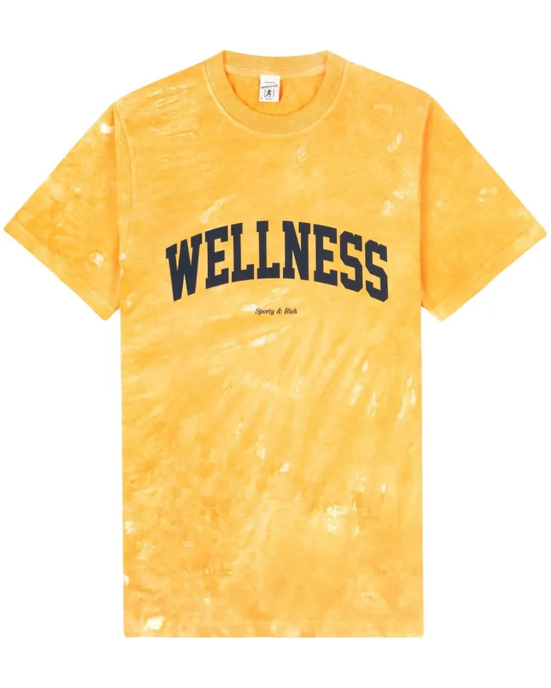 SPORTY & RICH Wellness Ivy T-Shirt Gelb