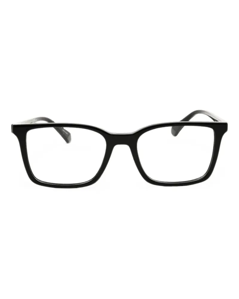 Polaroid rectangle-frame glasses - Schwarz Schwarz