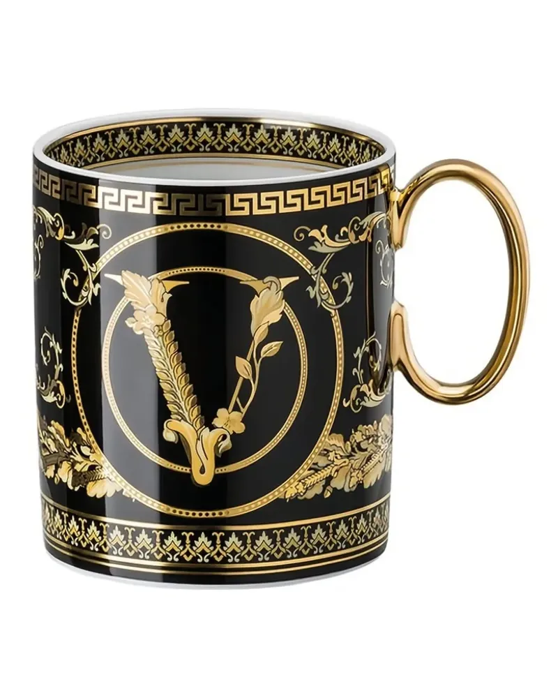 Versace Virtus Gala Becher - Schwarz Schwarz
