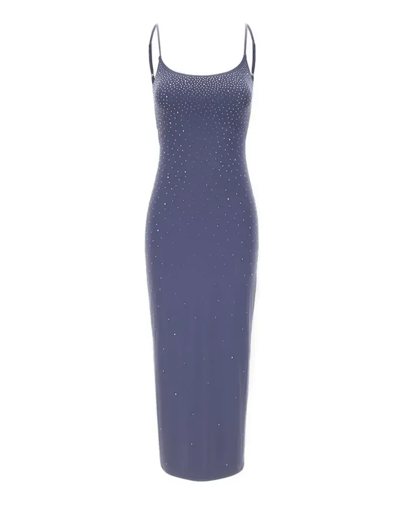 MC2 Saint Barth Strassverziertes Midikleid mit Farbverlauf-Optik - Blau Blau