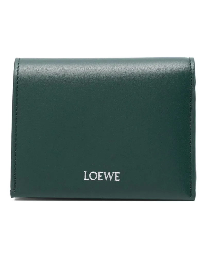 Loewe Portemonnaie mit Reißverschluss - Grün Grün