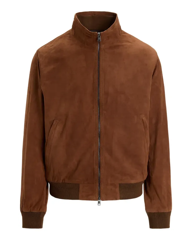 Ralph Lauren Bomberjacke aus Wildleder - Braun Braun
