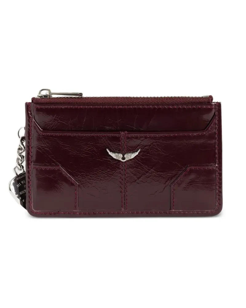 Zadig & Voltaire Sunny Kartenetui aus Lackleder - Violett Violett