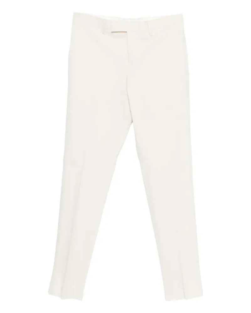 LARDINI Klassische Twill-Hose - Nude Nude