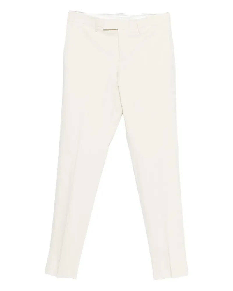 LARDINI Klassische Twill-Hose - Nude Nude