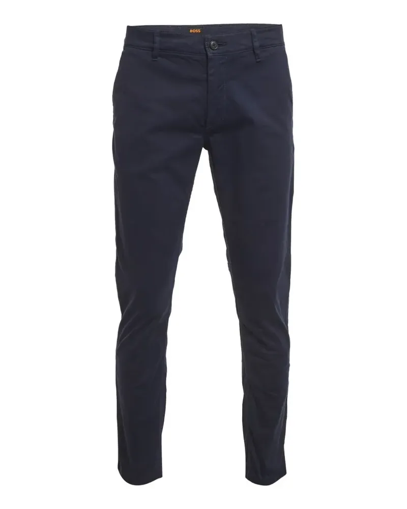 HUGO BOSS Schmale Chino - Blau Blau