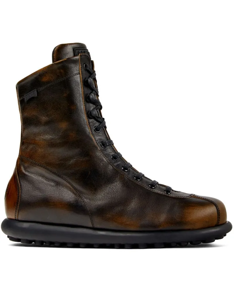 Camper Ariel Schnürstiefel - Braun Braun