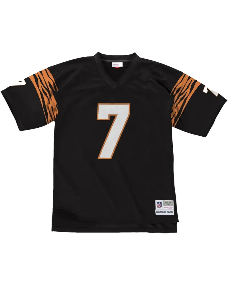 Mitchell & Ness 1989/90 Boomer Esiason Legacy "Cincinnati Bengals" Trikot - Schwarz Schwarz