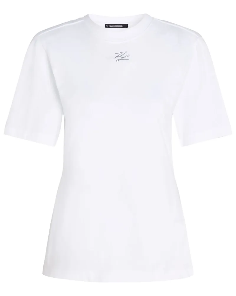 Karl Lagerfeld KL Studio T-Shirt - Weiß Weiß