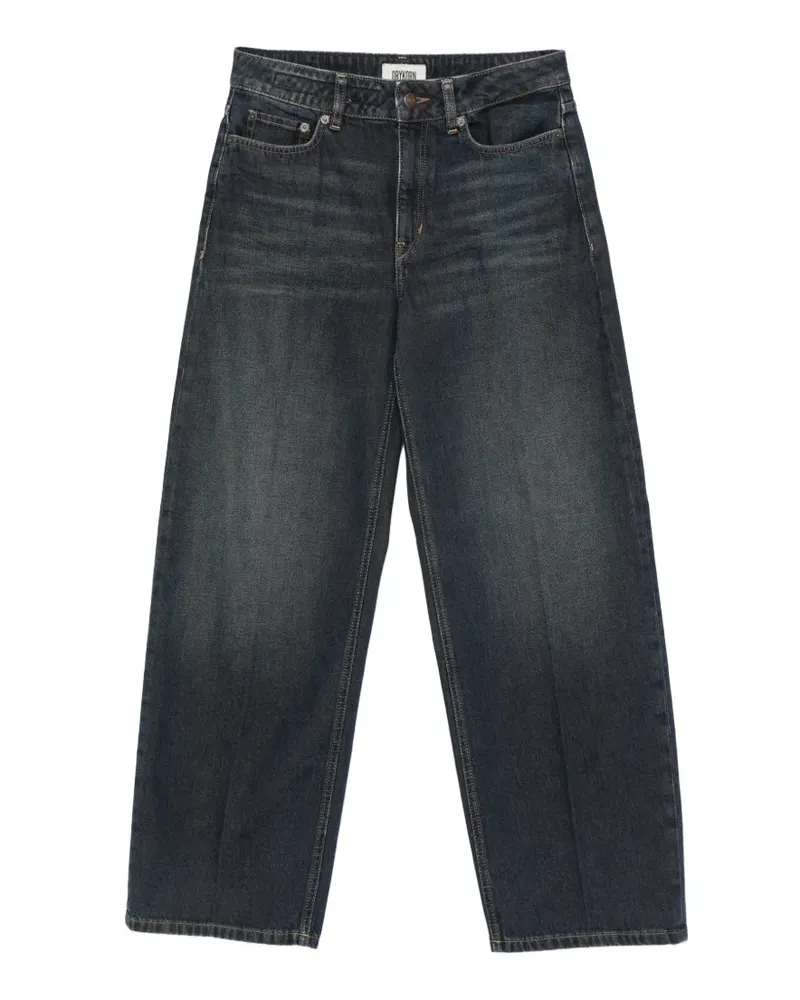 Drykorn Medley Wide-Leg-Jeans - Blau Blau