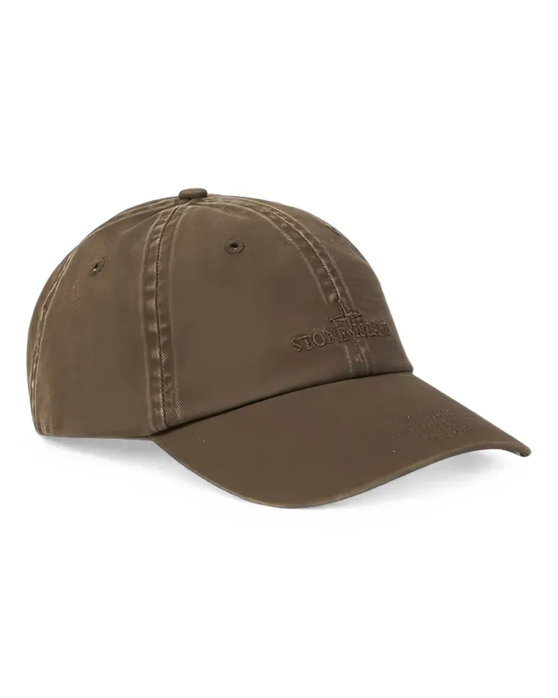Stone Island 9100007 baseball cap with logo embroidery - Braun Braun