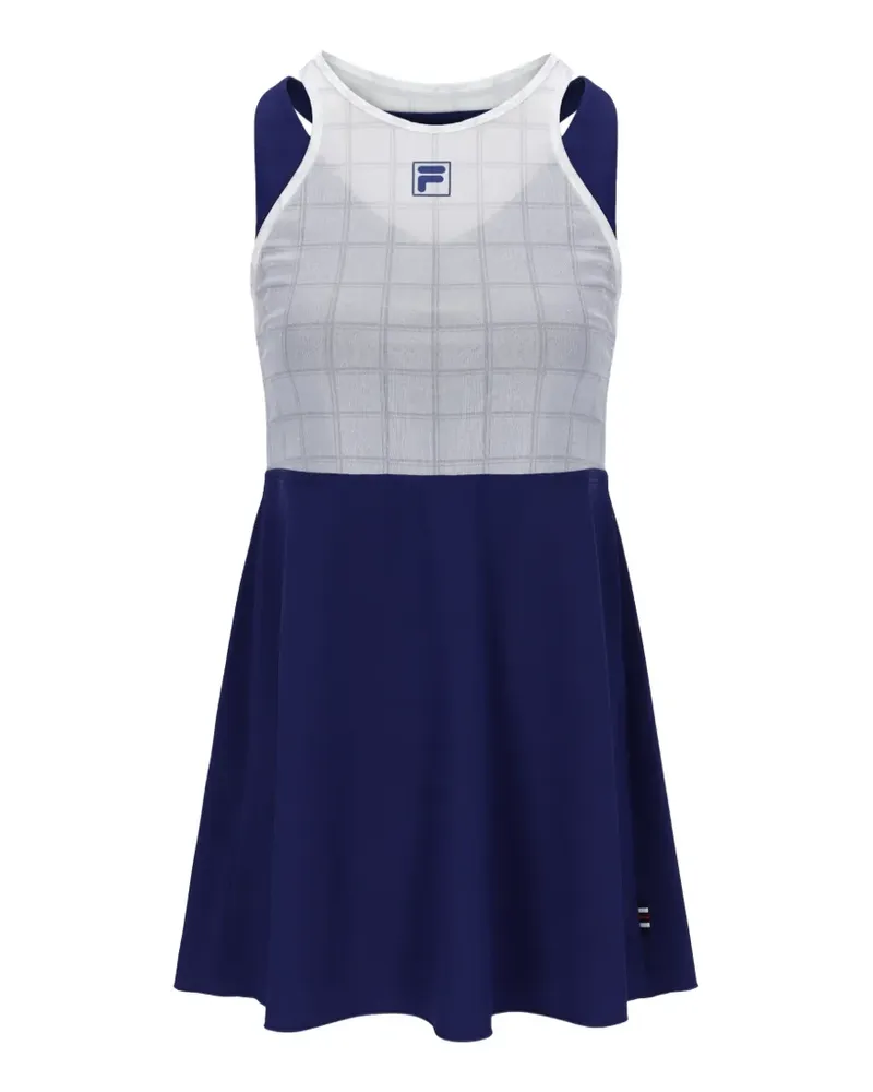 Fila Minikleid mit Mesh-Einsatz - Blau Blau