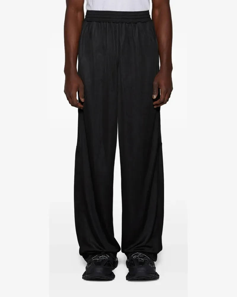 Givenchy Hose mit weitem Bein - Schwarz Schwarz