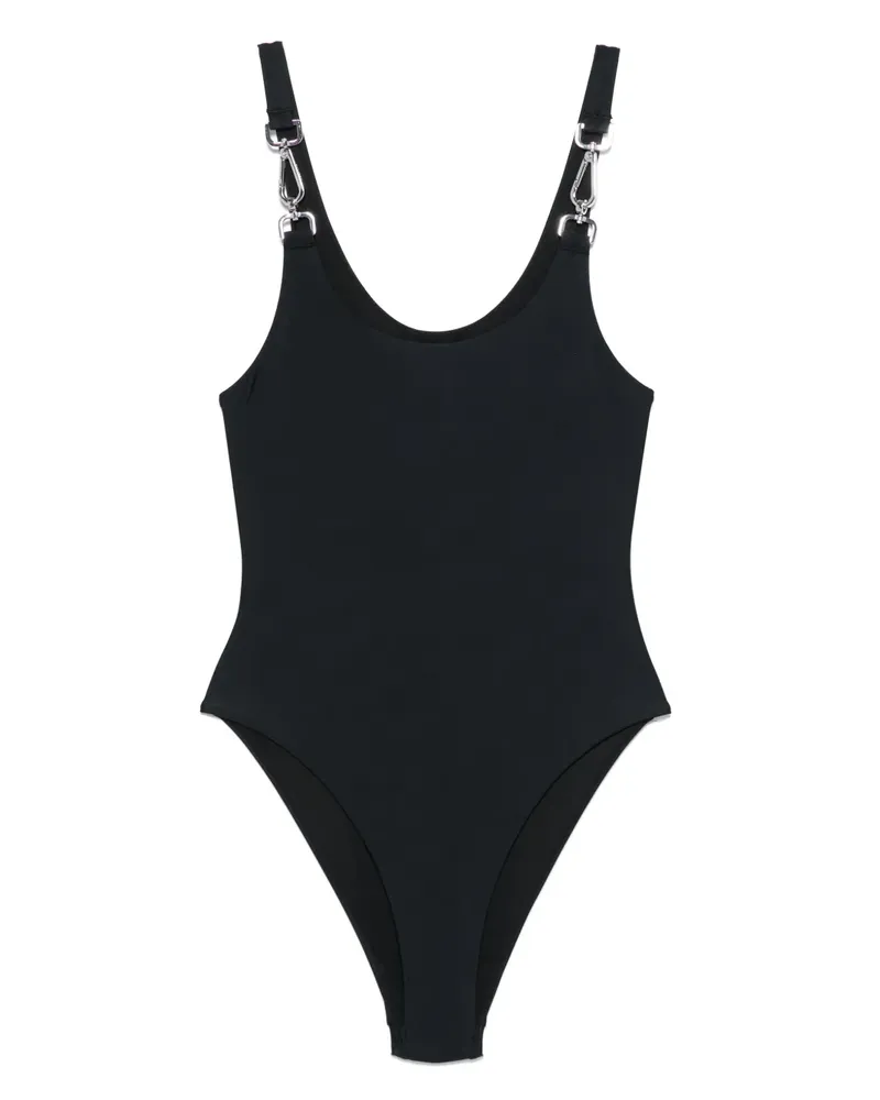 Paco Rabanne Scoop Badeanzug - Schwarz Schwarz