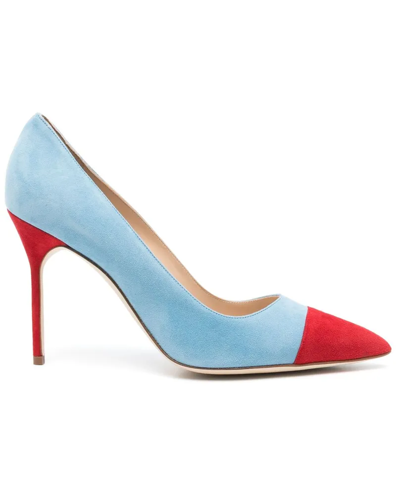Manolo Blahnik Capcour Pumps 105mm - Blau Blau