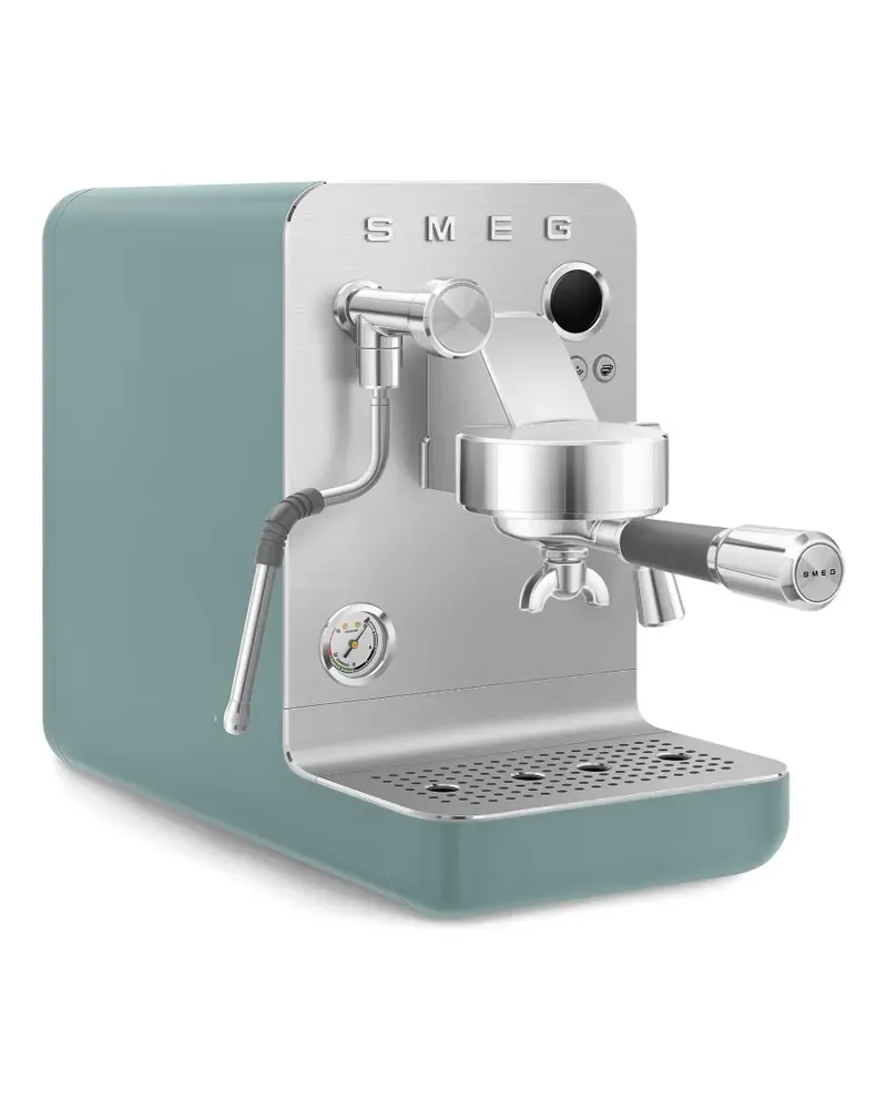 Smeg Kompakte Portafilter Kaffeemaschine (36cm x 22cm) - Grün Grün