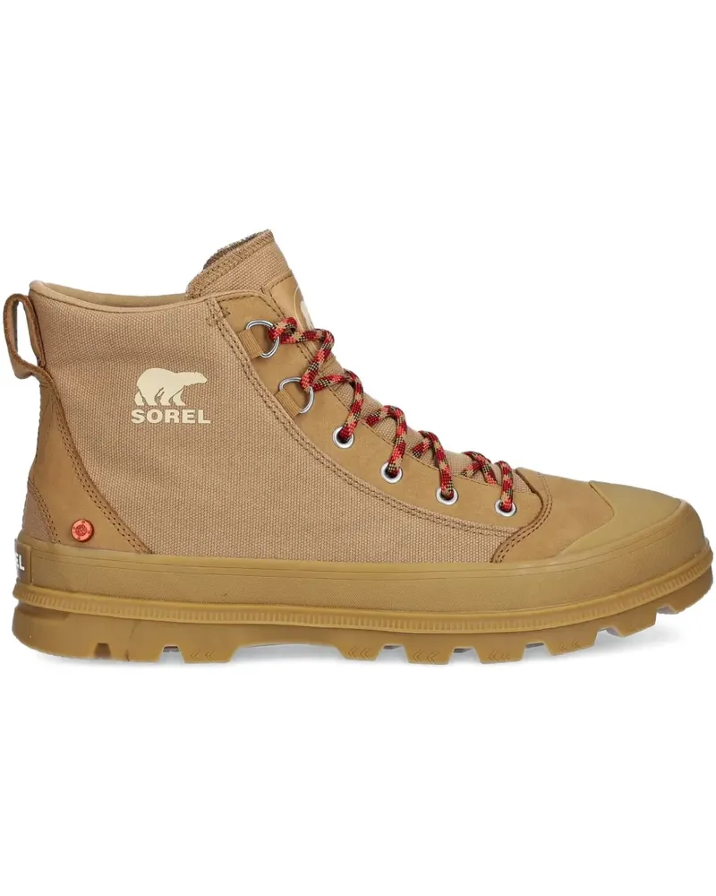 Sorel Hiking-Boots aus Canvas - Braun Braun