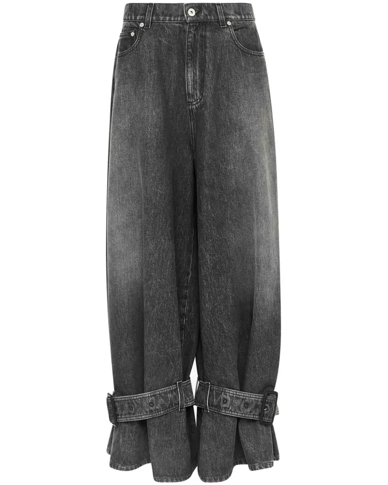 J.W.Anderson Jeans mit Schnallenbündchen - Grau Grau