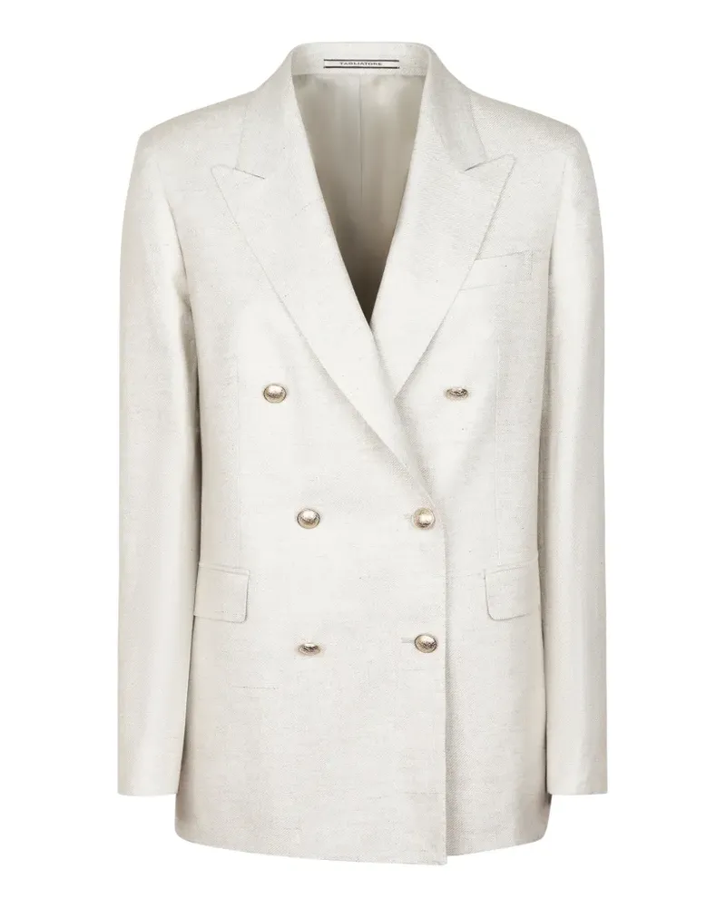 Tagliatore double-breasted blazer - Nude Nude