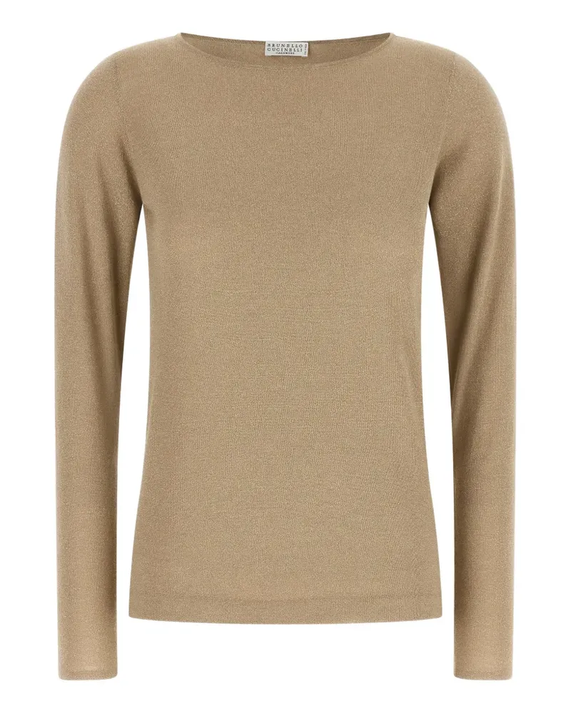 Brunello Cucinelli Sparkling Pullover - Nude Nude