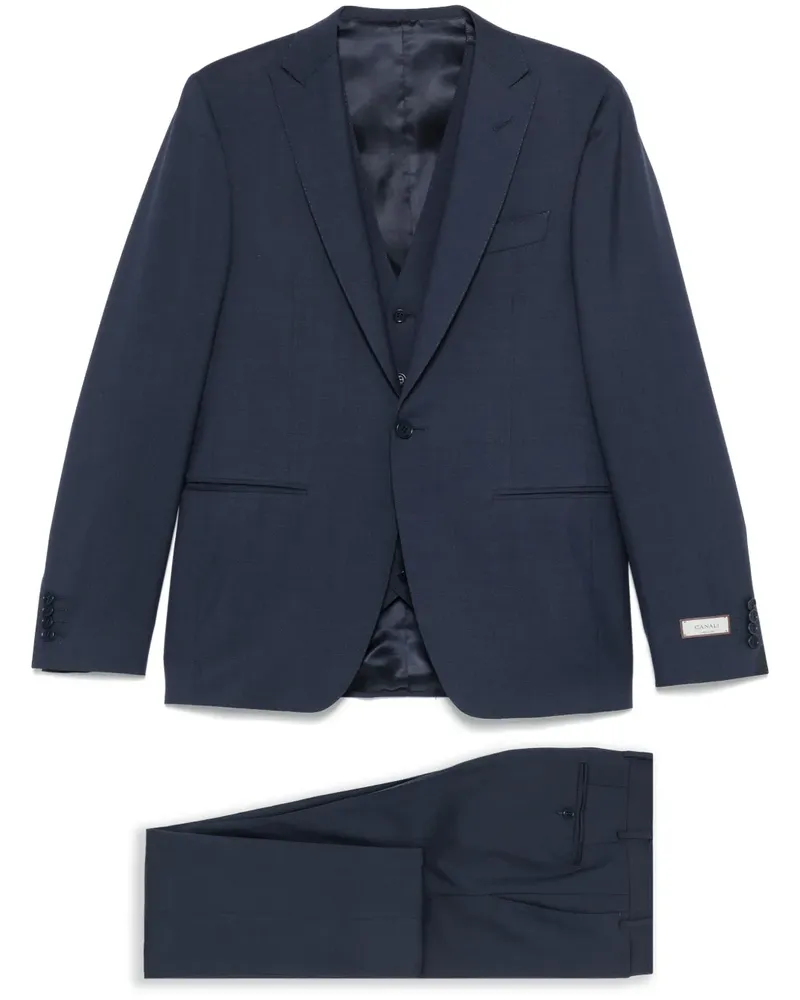 Canali Anzug - Blau Blau