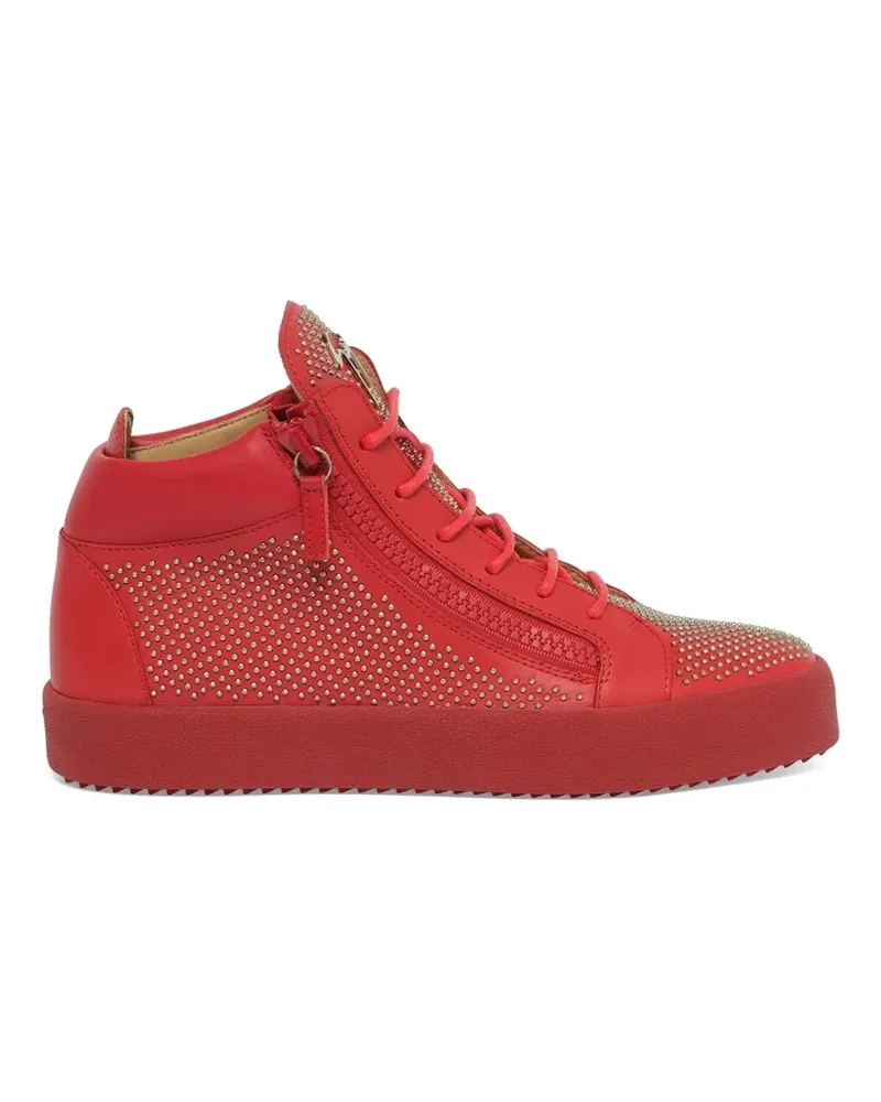 Giuseppe Zanotti Connor' Mid-Top-Sneakers - Rot Rot