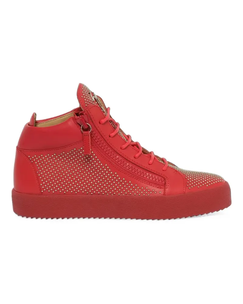 Giuseppe Zanotti Connor' Mid-Top-Sneakers - Rot Rot