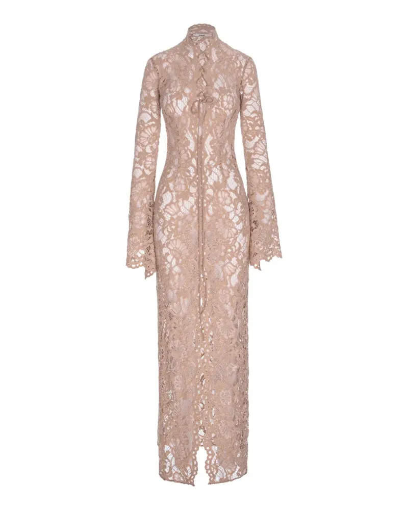MANURÍ Sally dress - Nude Nude