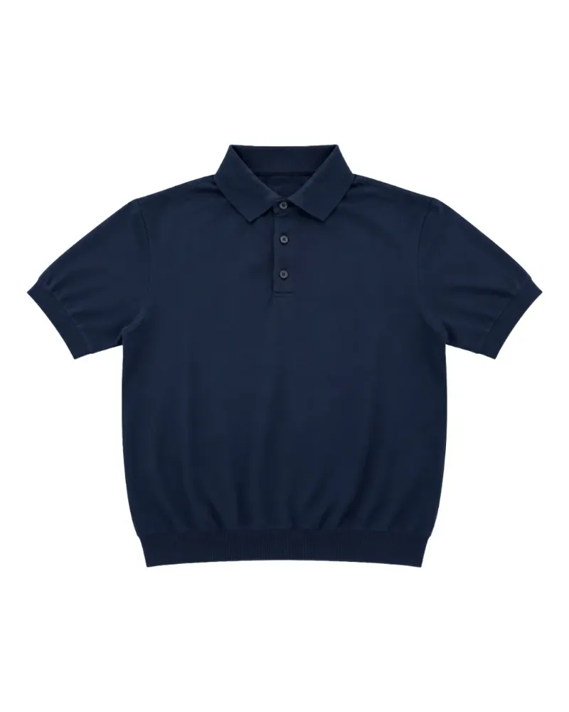 Heritage Poloshirt mit kurzen Ärmeln - Blau Blau