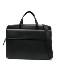 Calvin Klein Laptoptasche mit Klappentasche Schwarz