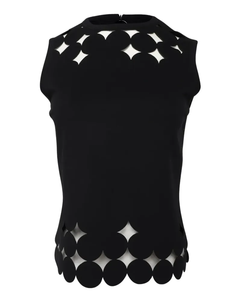 Akris cut-out blouse - Schwarz Schwarz