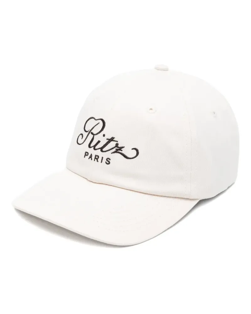 Frame Denim Mütze mit Logo-Stickerei - Nude Nude