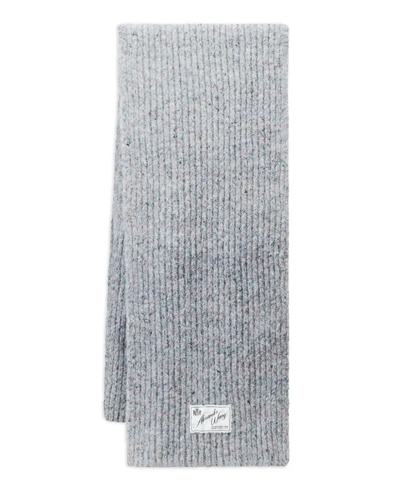 Alexander Wang Melierter Strickschal - Grau Grau