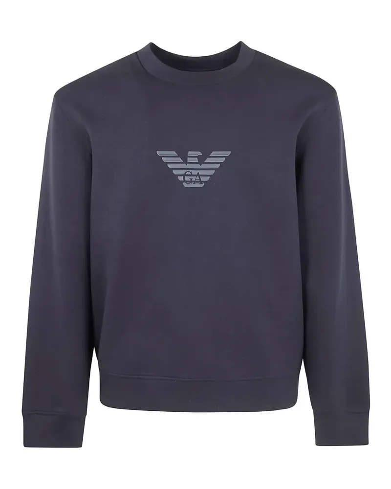 Emporio Armani Sweatshirt mit Logo - Schwarz Schwarz