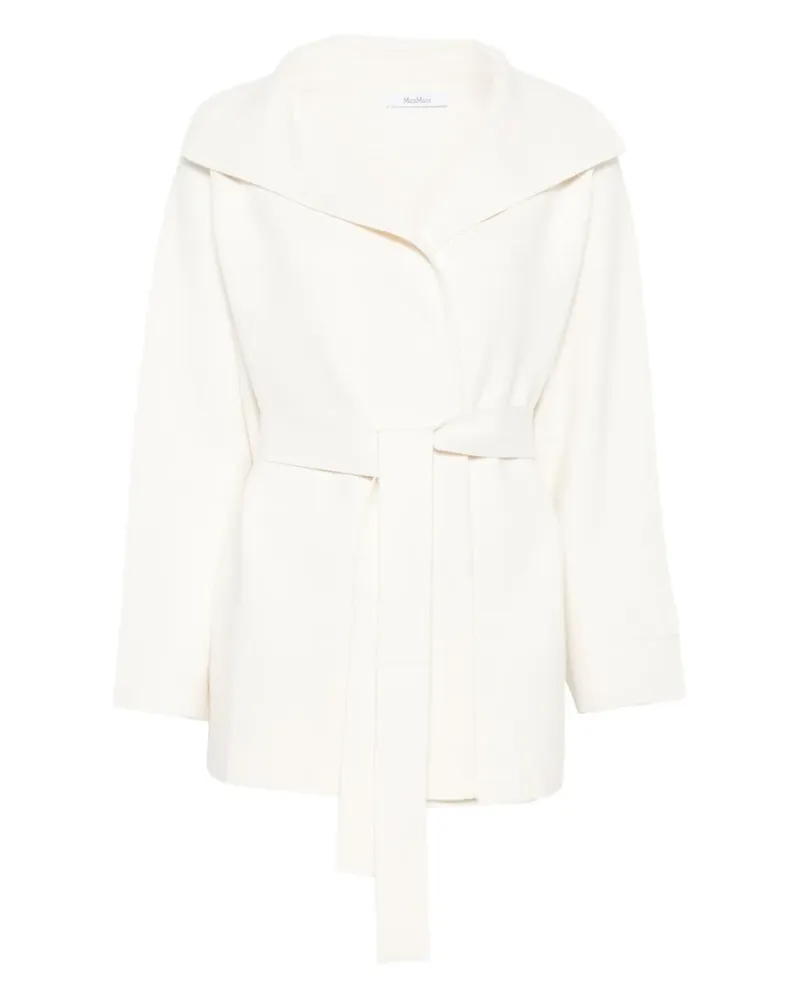 Max Mara Klassische Kapuzenjacke - Nude Nude