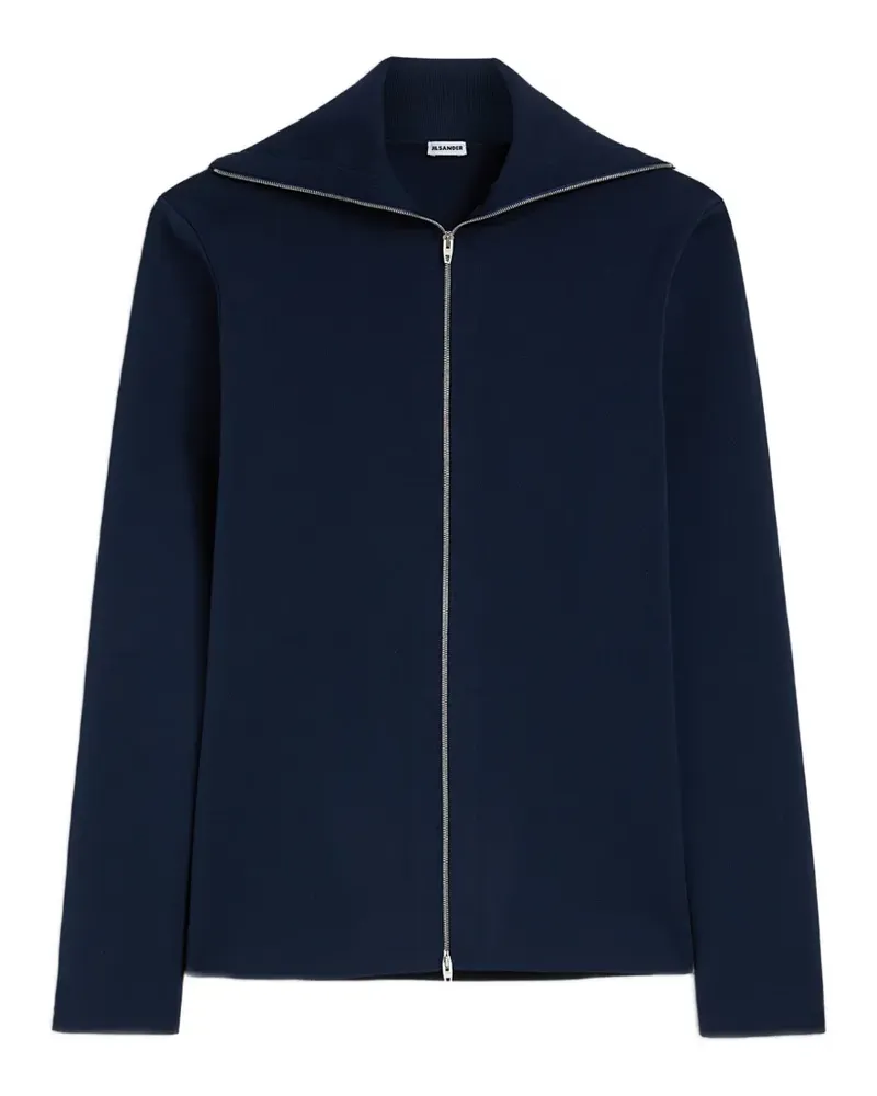 Jil Sander Sweatshirt aus Funktionsstoff - Blau Blau