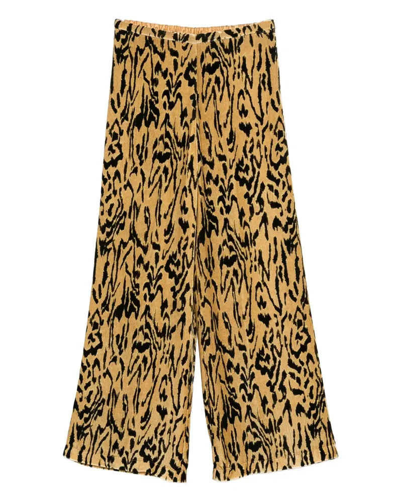 forte_forte printed pants - Gelb Gelb