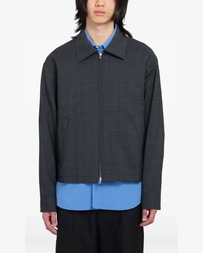 Mfpen Mail checked jacket - Grau Grau