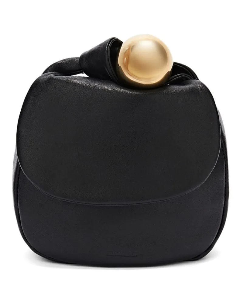 Jil Sander Klassische Mini-Tasche - Schwarz Schwarz