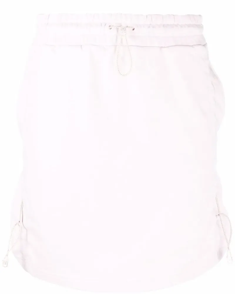 McQ Drapierter Minirock - Violett Violett