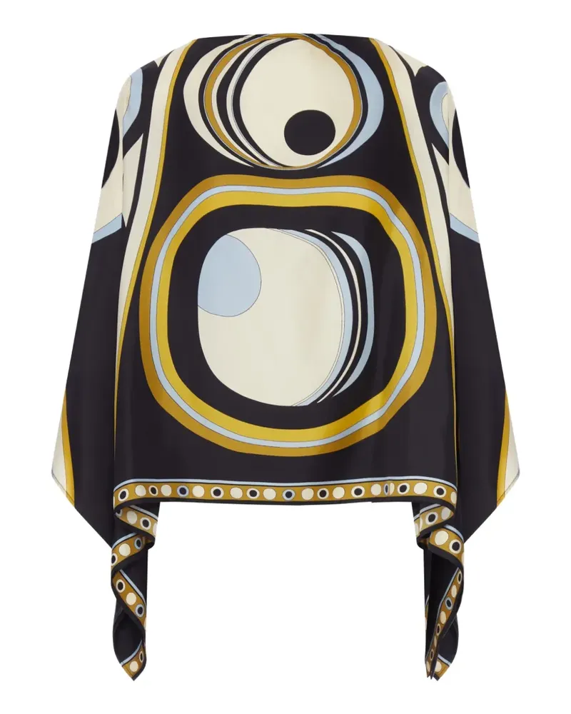 La DoubleJ Fourlard asymmetric blouse - Schwarz Schwarz