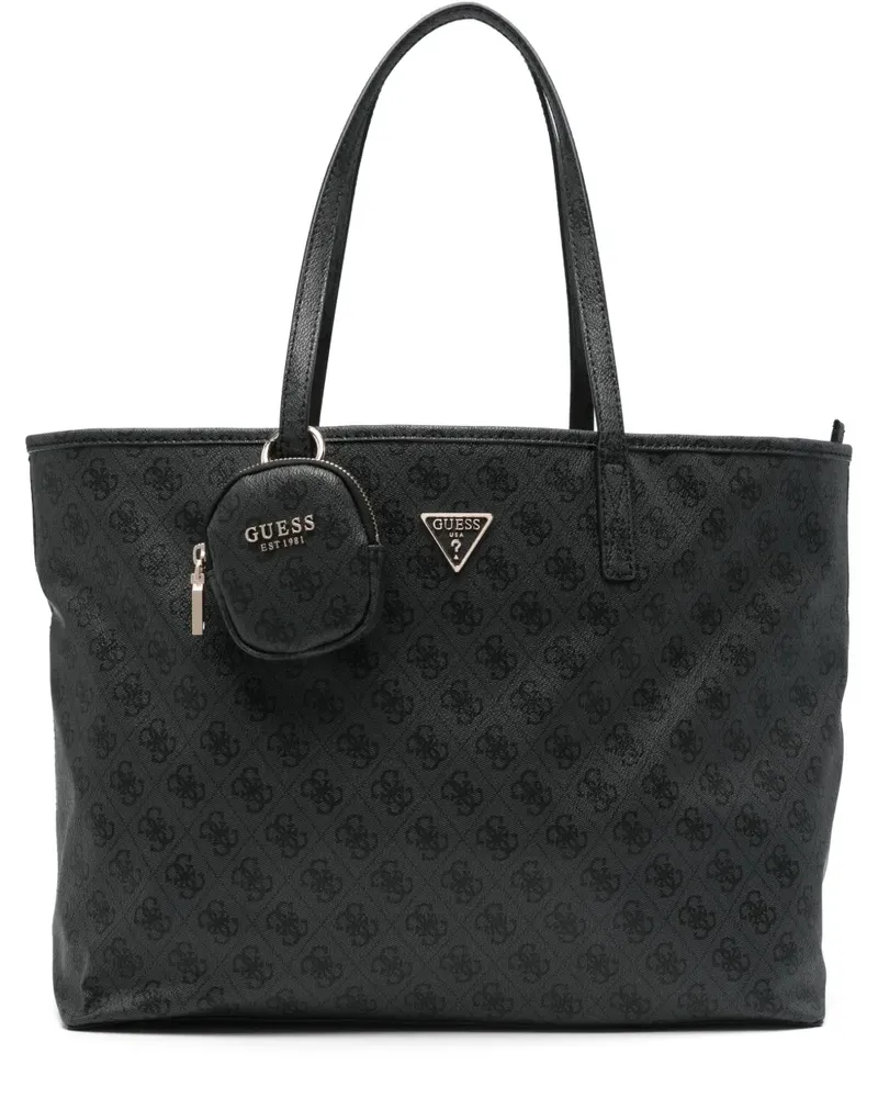 Guess Power Play Tote Bag - Schwarz Schwarz