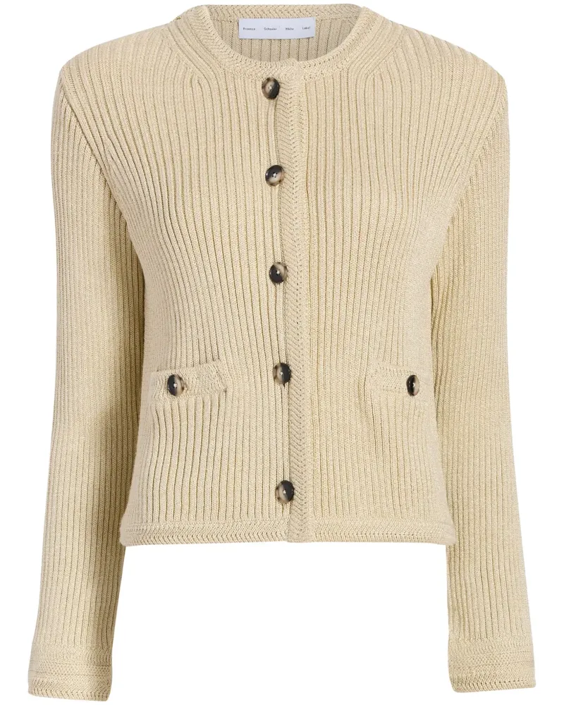 Proenza Schouler Wilson Cardigan - Nude Nude