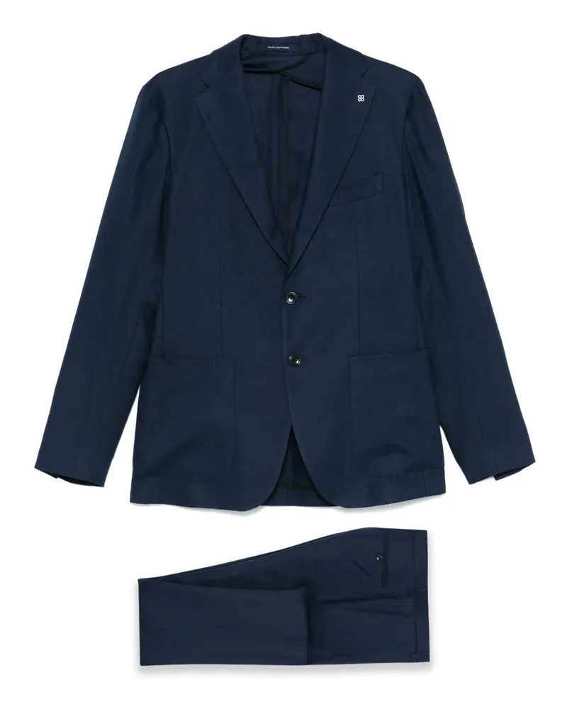 Tagliatore Einreihiger Anzug - Blau Blau