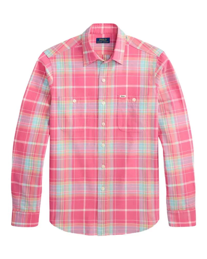 Ralph Lauren Kariertes Hemd - Rosa Rosa