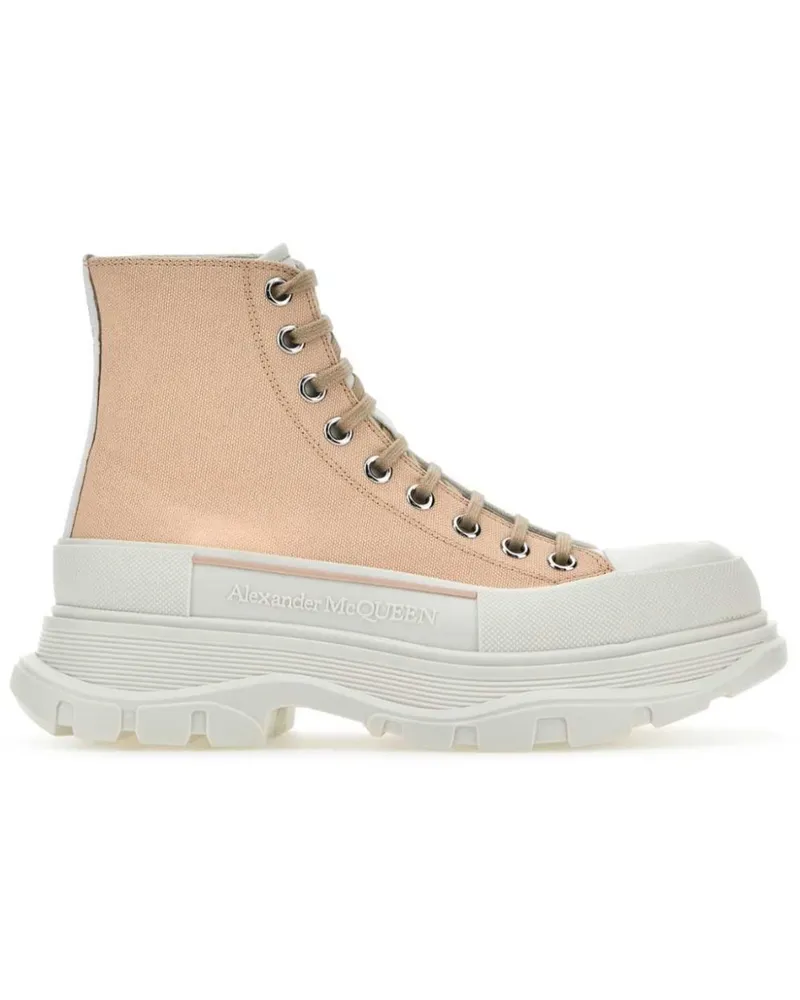Alexander McQueen Tread Slick High-Top-Sneakers - Rosa Rosa