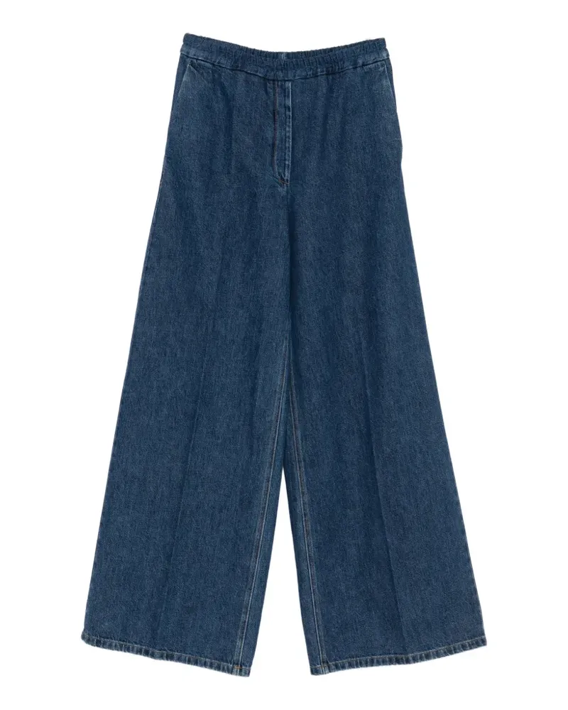 forte_forte Jeans mit weitem Bein - Blau Blau