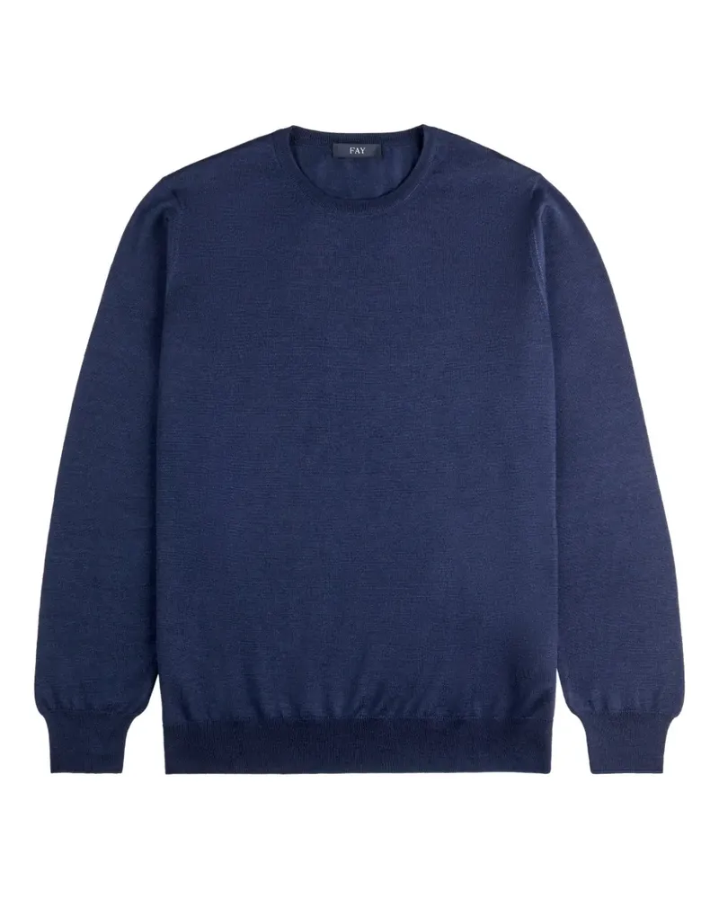 Fay crew-neck sweater - Blau Blau