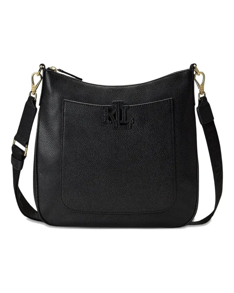 Ralph Lauren Große Cameryn Umhängetasche - Schwarz Schwarz